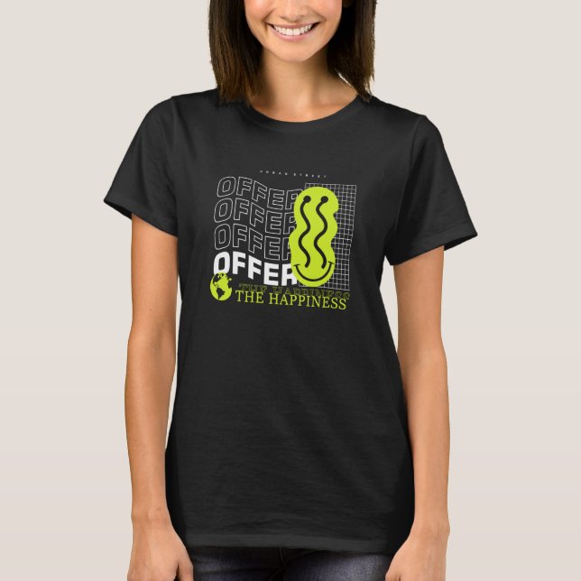 Camiseta Offer the Happiness Fresh Urban Street (Anverso)