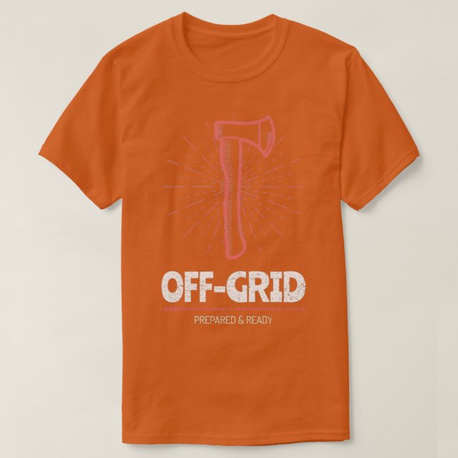 Camiseta OffGrid (Diseño del anverso)