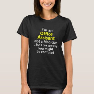Camiseta Office Assistant Job CareManager Desk Office Se