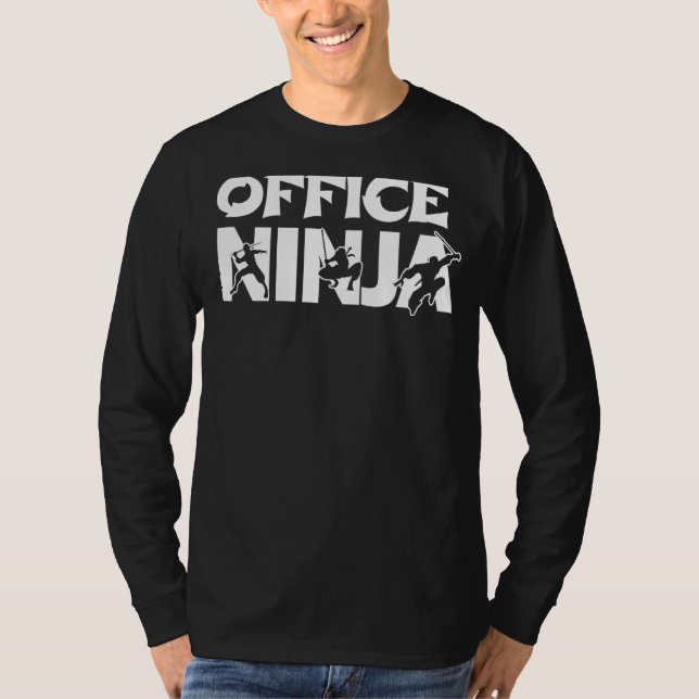 Camiseta Office Ninja Co Worker (Anverso)