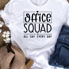 Camiseta Office Squad All Day Every Day Tshirt