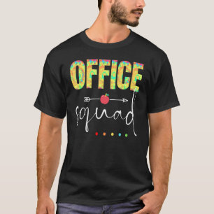 Camiseta Office Squad Tie Dye Teachoffice Staff School A