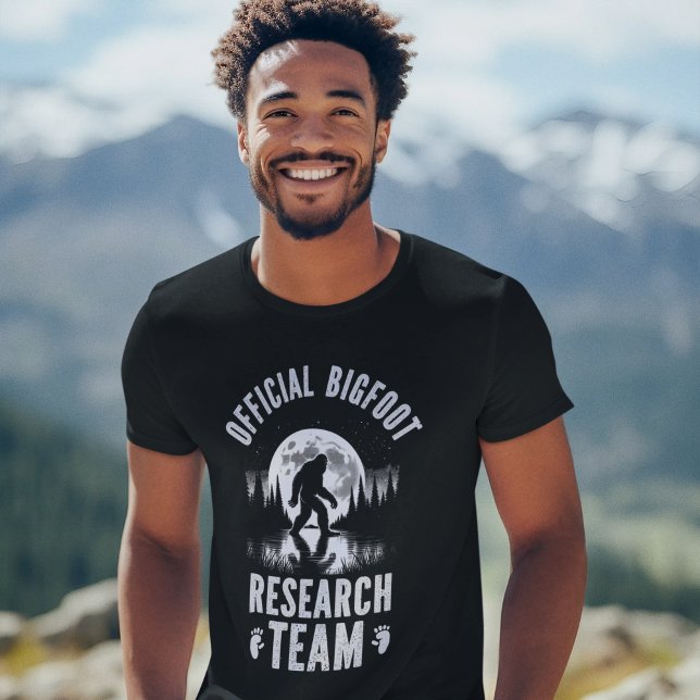 Camiseta Official Bigfoot Research Team - Forest Landscape (Subido por el creador)