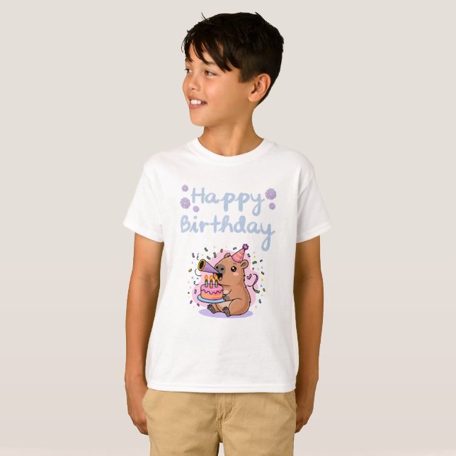 Camiseta Official Birthday Mode On (Anverso completo)