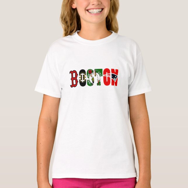 Camiseta Official Boston Sport Teams T-Shirt (Anverso)