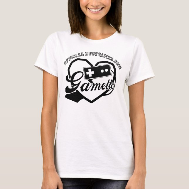 Camiseta Official BusyGamer Gamette (Anverso)