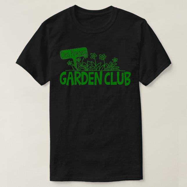 Camiseta Official Des Plaines Garden Club  (Diseño del anverso)