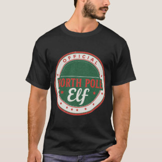 Camiseta Official North Pole Elf