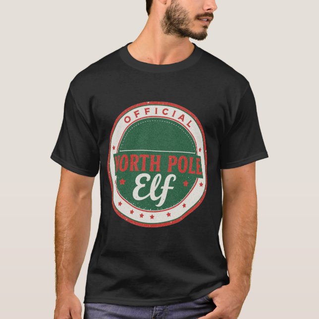Camiseta Official North Pole Elf (Anverso)