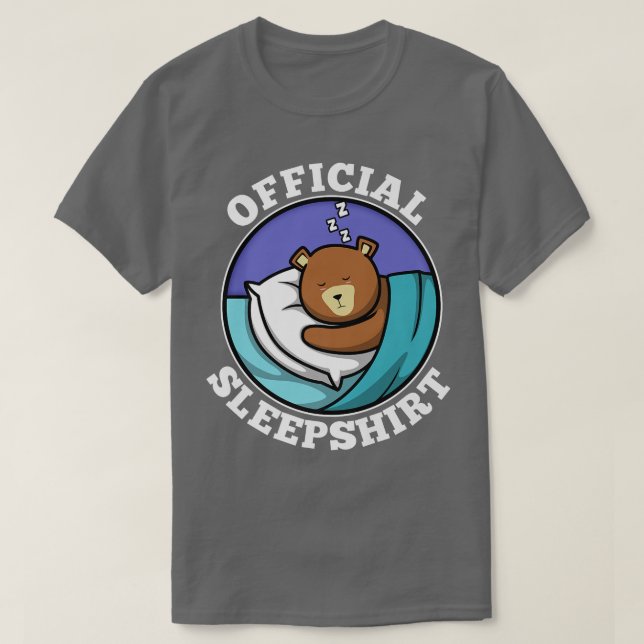 Camiseta Official sleepshirt bear1106 (Diseño del anverso)