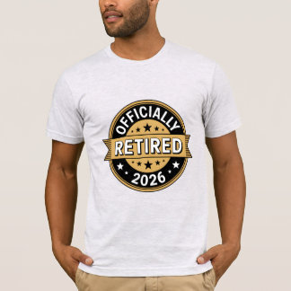 Camiseta Officially retired 2026