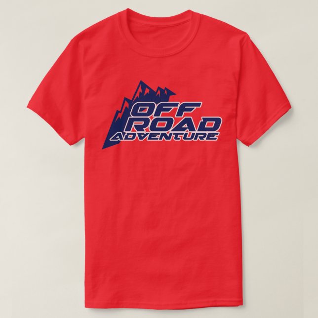 Camiseta OffRoad Adventure 4WD T (Diseño del anverso)