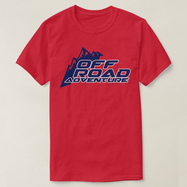 Camiseta OffRoad Adventure 4WD T (Diseño del anverso)