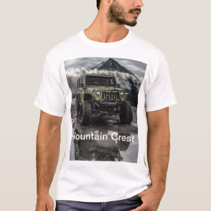 Camiseta Offroad Adventure - Tee gráfico 4x4 refor