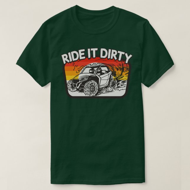 Camiseta Offroad Motorsport ATV Quad Driver (Diseño del anverso)