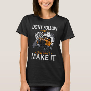 Camiseta Offroad SXS Carreras Quad No me sigan UTV Dirt R