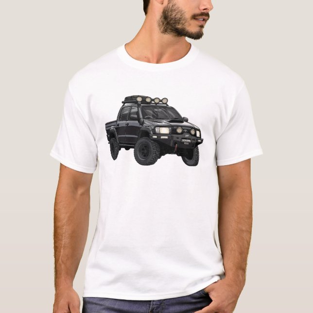 Camiseta Offroad Toyota Hilux (Anverso)