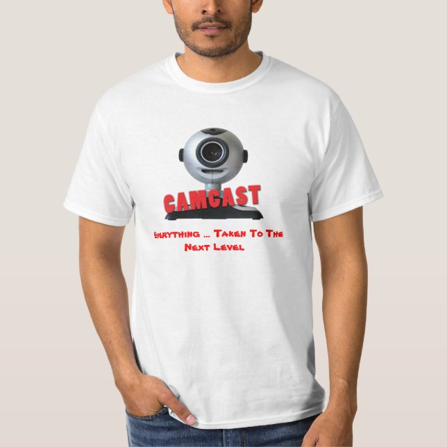 Camiseta oficial #1 de CamCast (Anverso)