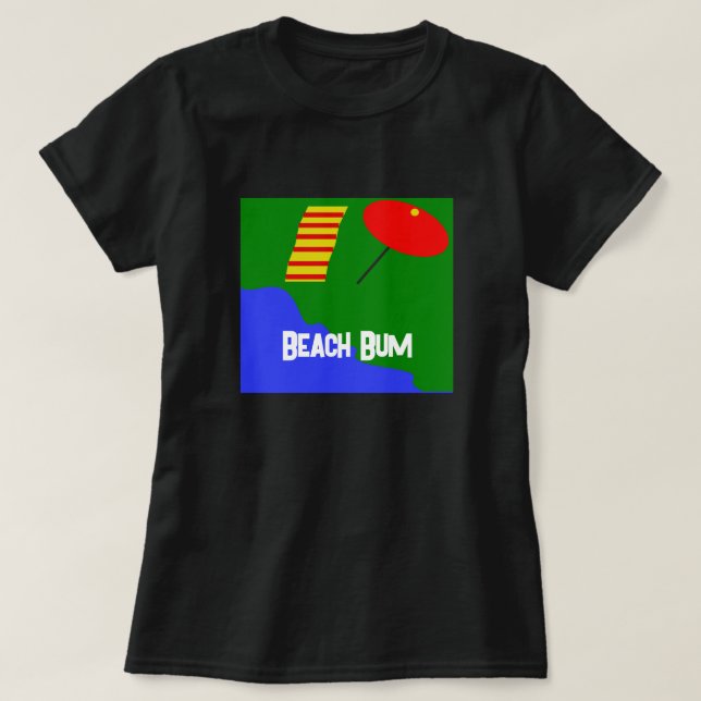 Camiseta Oficial "Beach Bum" Tee (Diseño del anverso)