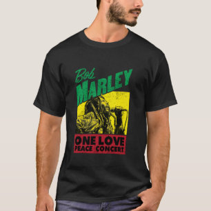 Camiseta Oficial Bob Marley One Love Peace Concert