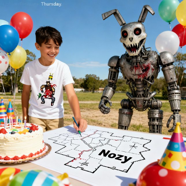 Camiseta Oficial Citra Nosey Robot (Subido por el creador)