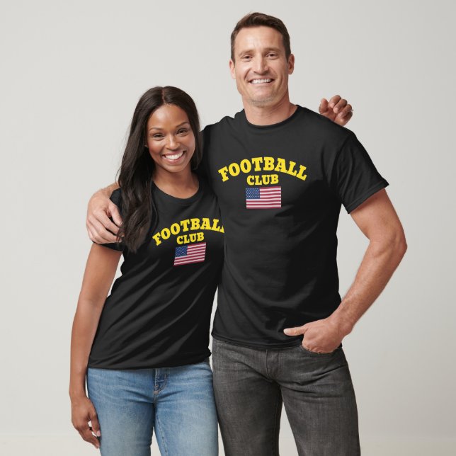 Camiseta Oficial Club de Fútbol Bandera USA verdadero clási (Unisexo)