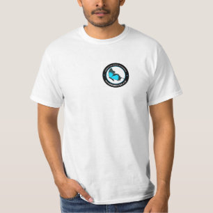 Camiseta oficial con logotipo pequeño para hombres