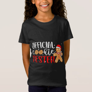 Camiseta Oficial Cookie Tester Gingerbread Man Navidades P