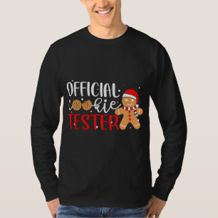 Camiseta Oficial Cookie Tester Gingerbread Man Navidades P