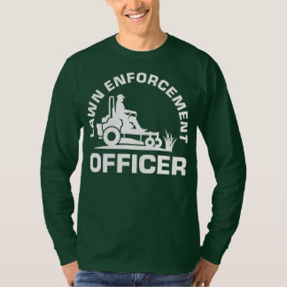 Camiseta Oficial de aplicación de la ley Landscaper Lawnmow