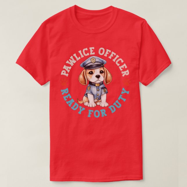 Camiseta Oficial de Beagle Pawlice (Diseño del anverso)