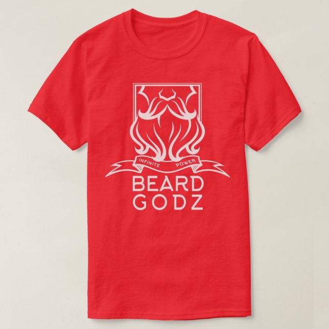 Camiseta Oficial de BeardGodz (Diseño del anverso)
