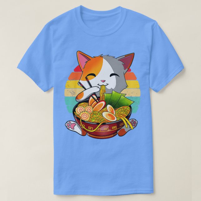 Camiseta Oficial de Chicas de regalo japonés Anime Kawaii (Diseño del anverso)