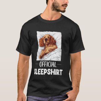 Camiseta Oficial De Cocker Spaniel Lindo Amante De