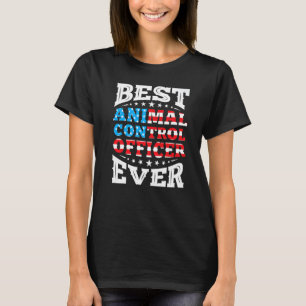 Camiseta Oficial De Control Animal 4 De Julio Eeuu Amer