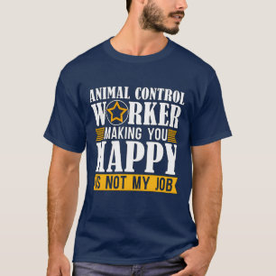 Camiseta Oficial de control de animales Oficial de rescate 