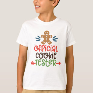 Camiseta oficial de Cookie Tester
