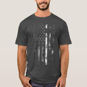 Camiseta Oficial de corrección Línea delgada de plata