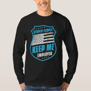 Camiseta Oficial de Correcciones Personas Estúpidas Me Mant