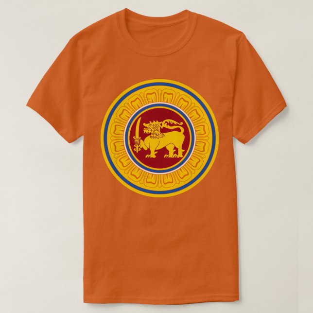 CAMISETA OFICIAL DE CRICKET DE EQUIPO DE SRI LANKA (Diseño del anverso)