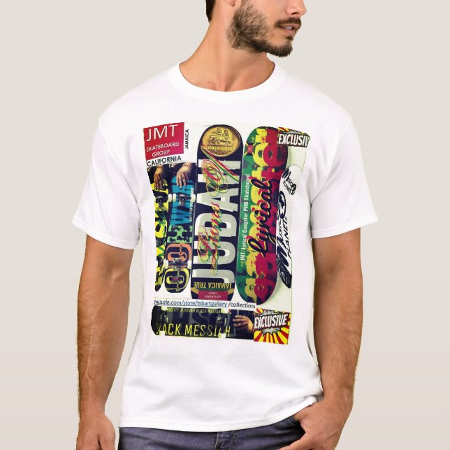 Camiseta OFICIAL DE JMT SKATEBOARD (Anverso)