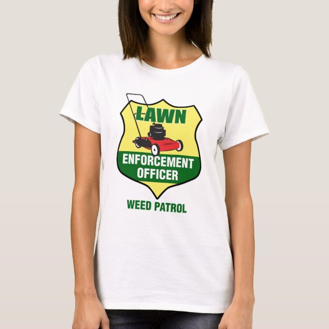 Camiseta Oficial de la aplicación del césped (Anverso)