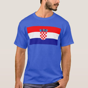 Camiseta oficial de la bandera de Croacia Nacion