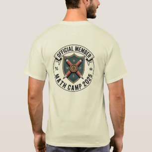 Camiseta oficial de la insignia del campamento de