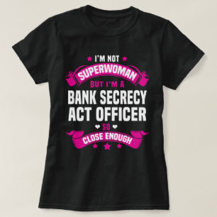 Camiseta Oficial de la Ley de Secreto Bancario