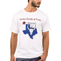 Camiseta oficial de la Poetry Society de Texas