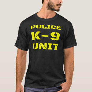Camiseta Oficial de la unidad K-9 de policía Manipulador de