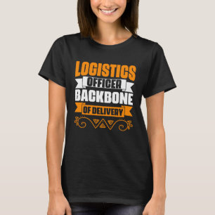 Camiseta Oficial de Logística Gerente de Entrega de Logísti