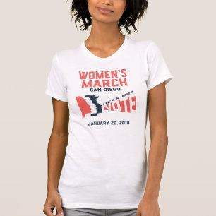 Camiseta oficial de mujeres en San Diego
