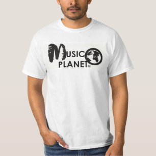 Camiseta oficial de MUSIC PLANET